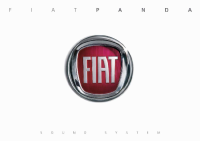 FIAT PANDA - manual SOUND-SYSTEM-TAPES_EN_07-2007-4